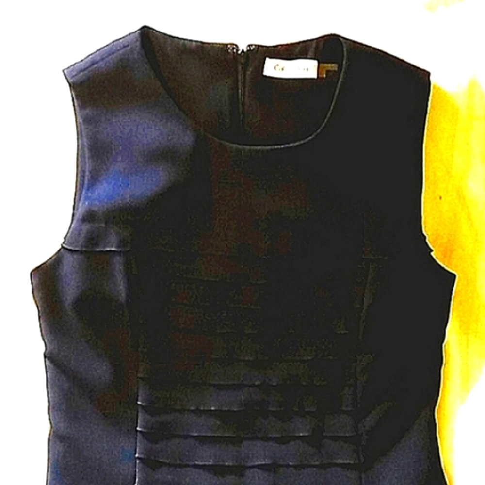 Calvin Klein Black Sleeveless Dress, Lined dress,Size 8